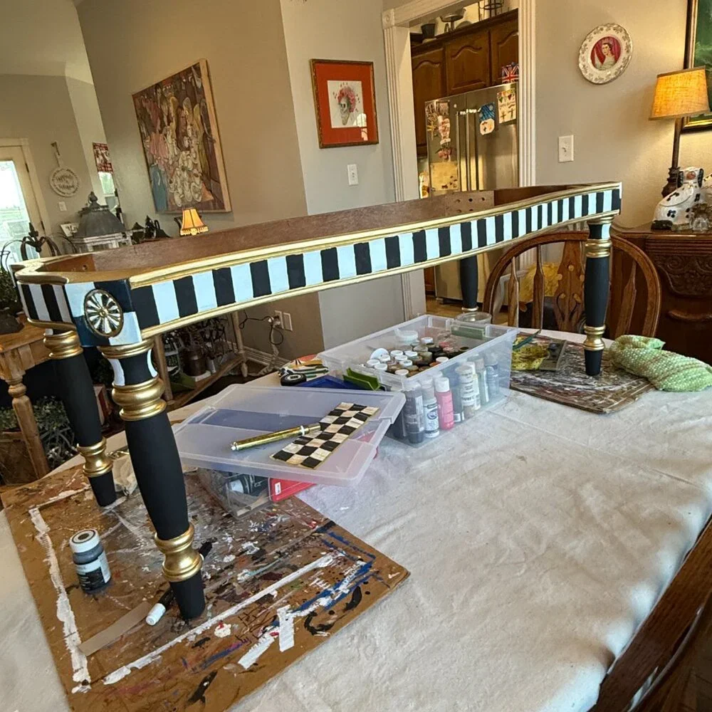 Repurpose Mackenzie Childs style!